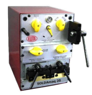 Economical welding machine for narrow bandsaws ELITE SOLDAmaq 20